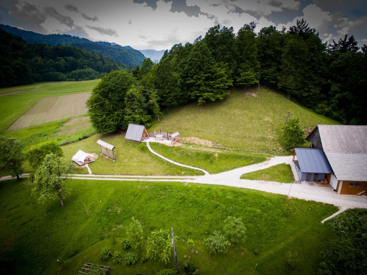 Villa Puzman Farm Glamping Radovljica Exterior foto