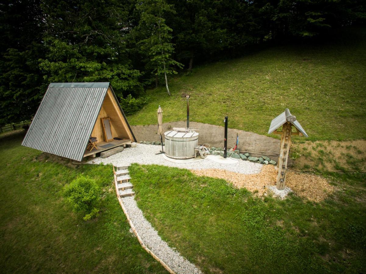 Villa Puzman Farm Glamping Radovljica Exterior foto