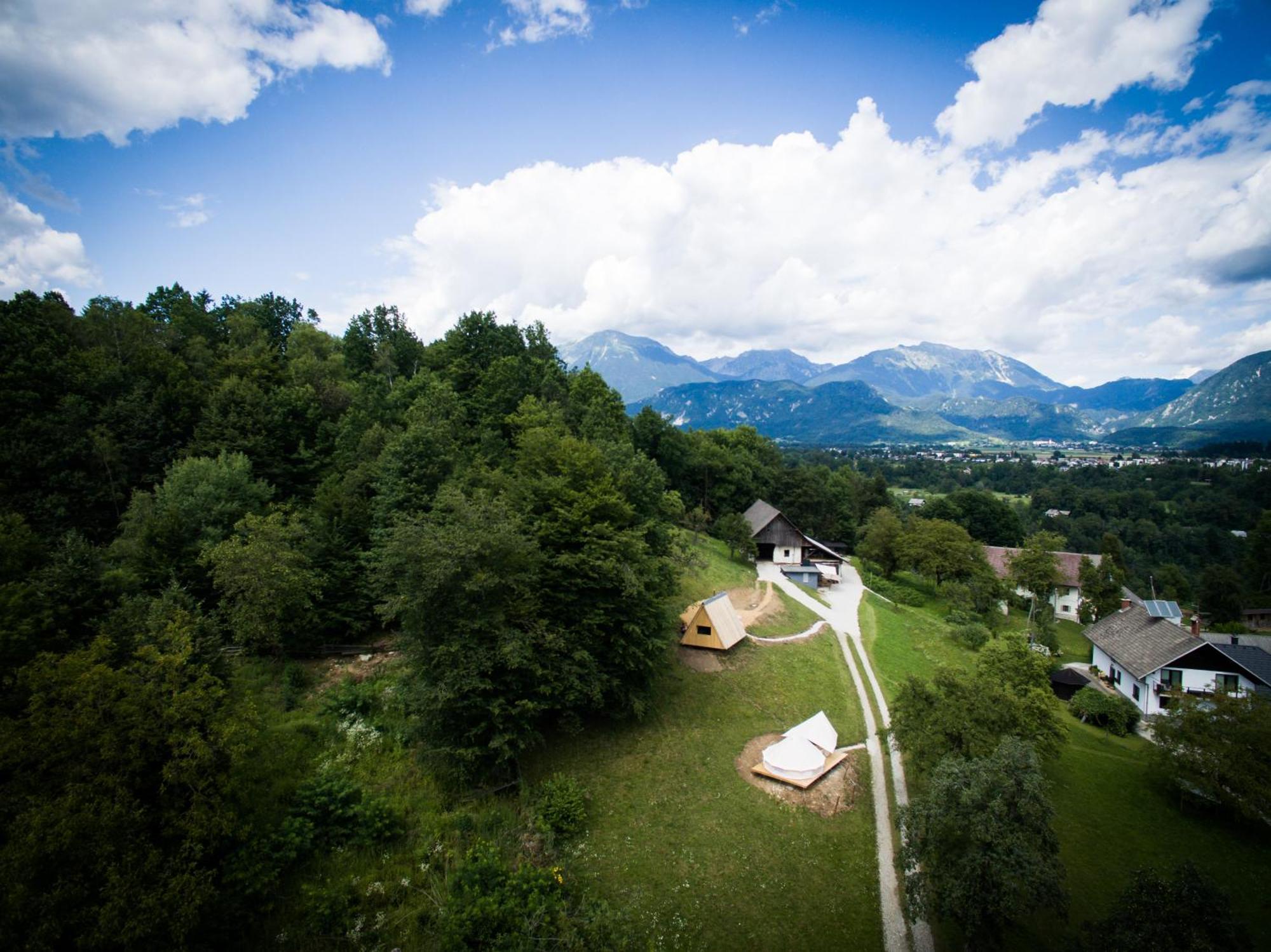 Villa Puzman Farm Glamping Radovljica Exterior foto