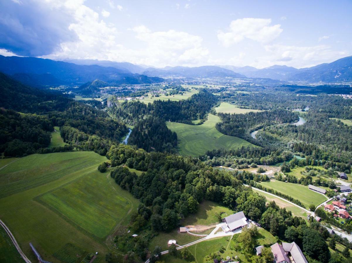 Villa Puzman Farm Glamping Radovljica Exterior foto